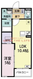 Le cocon江戸屋敷(ルココンエドヤシキ)【203号号室】の間取り