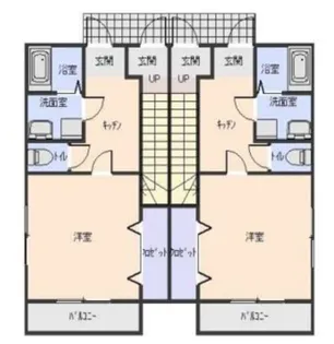 ヴェルデ【102号号室】の間取り
