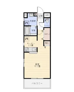 Sentosa2(セントーサ)【505号号室】の間取り