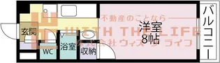 江崎ガーデンビル【305号号室】の間取り