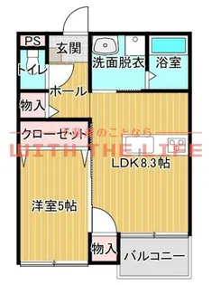 T-Regno 鳥栖【102号号室】の間取り