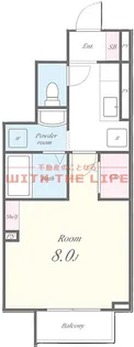 ヴィーブル【105号号室】の間取り