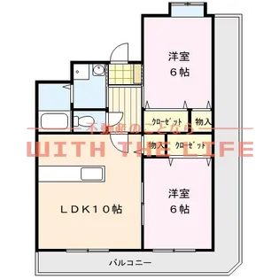 リュミエール高良内【101号号室】の間取り
