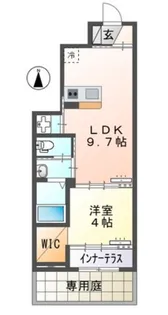 メゾンさくら【105号号室】の間取り