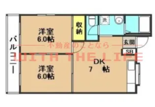 レジデンス貴【101号号室】の間取り