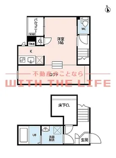 CB基山パッセル【203号号室】の間取り