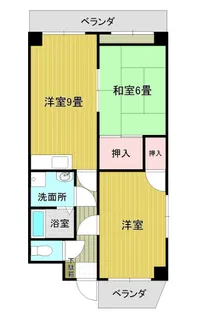 丸美ビル【2階】の間取り