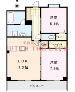 アルページュ【202号号室】の間取り