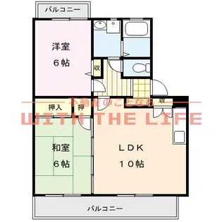 グランディール【103号号室】の間取り