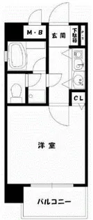 ロマネスク東町【506号号室】の間取り