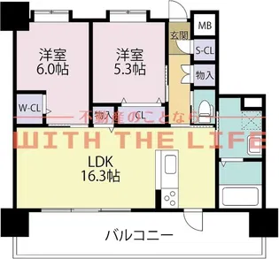 AZUR(アジュール)日吉町【202号号室】の間取り