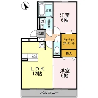 レジデンスTamaya(レジデンスタマヤ)【307号号室】の間取り