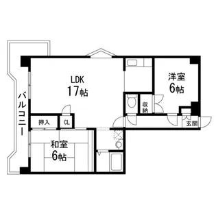 エステマール【3階】の間取り