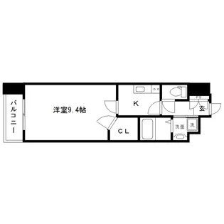 アークデュオ仙台苦竹【1階】の間取り