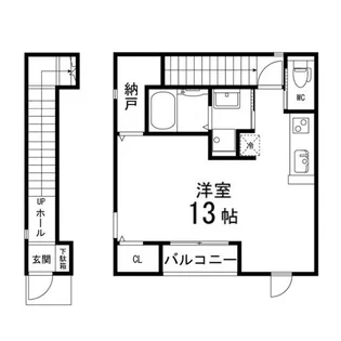 トゥリパーノ上杉【301号室】の間取り