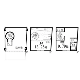 Sfida上杉A【6号室】の間取り