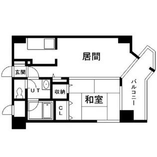 カルロ北目【8階】の間取り