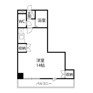 グランテラス柏木【401号室】の間取り
