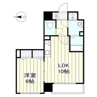 ディオコート長町【407号室】の間取り