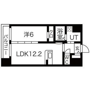 パルメゾン長町【11階】の間取り