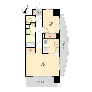 レジディア榴岡公園【2階】の間取り