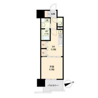 LaSante榴岡【906号室】の間取り