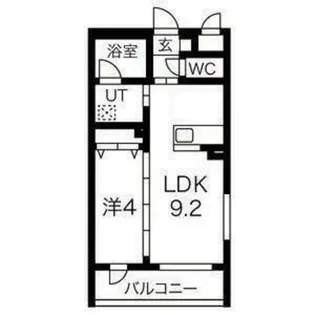 Arvita宮城野【2階】の間取り