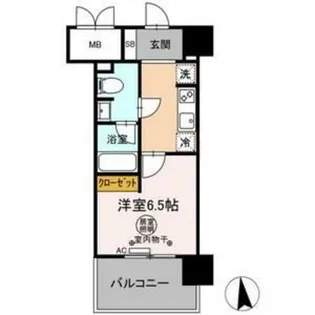 エクルベージュ【4階】の間取り