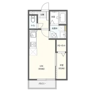 フォレストグレイス小田原S【102号室】の間取り