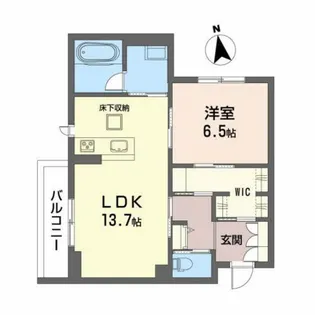 ベレオ ネエロ【3階】の間取り