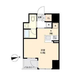 KDXレジデンス仙台駅東【7階】の間取り