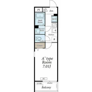 リブリ・仙台東口【3階】の間取り