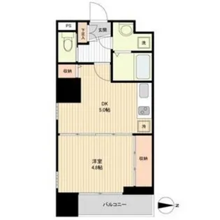 LA DOUCEUR片平【13階】の間取り