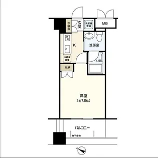 レジデンス片平【13階】の間取り