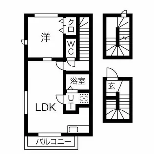 椿山荘【3階】の間取り