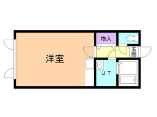 コーポK5【203号室】の間取り