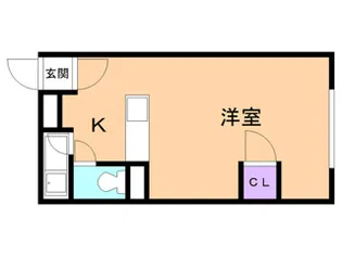 アーク【102号室】の間取り