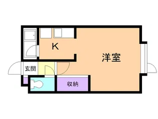 キャメルハウス3【1号室】の間取り