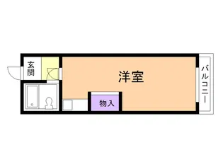コーポあなやま【303号室】の間取り