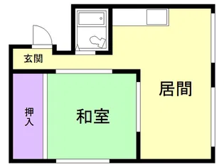 水元マンション【201号室】の間取り