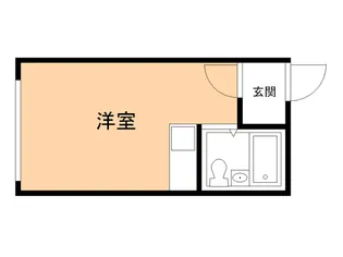 ハイツメモリーB【101号室】の間取り
