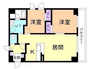 プロヴァンス中島【302号室】の間取り