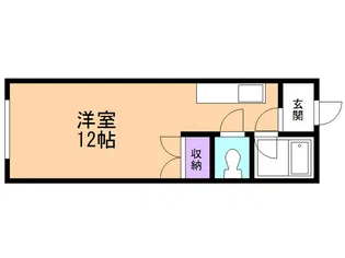 大和ハイツ【203号室】の間取り