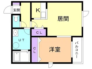 ヴィーナスステージⅡ【201号室】の間取り