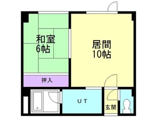 コーポ北栄【305号室】の間取り