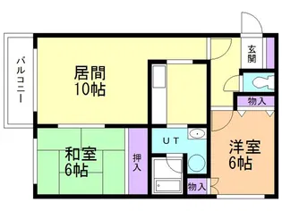 チェリーハイツAYA【201号室】の間取り