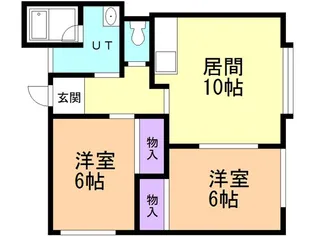 クローバー7【202号室】の間取り