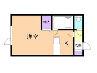 ジョイライフ【203号室】の間取り