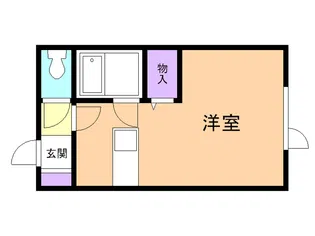 ジョイライフ【101号室】の間取り