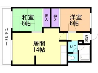 レジデンス柏木【304号室】の間取り